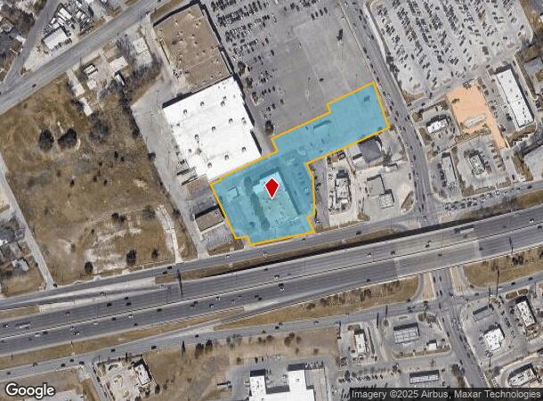  654 S Walnut Ave, New Braunfels, TX Parcel Map
