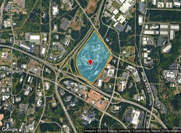 3040 Cornwallis Rd, Durham, NC Parcel Map