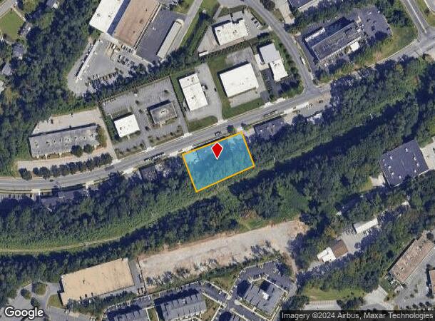  1031 Cromwell Bridge Rd, Towson, MD Parcel Map