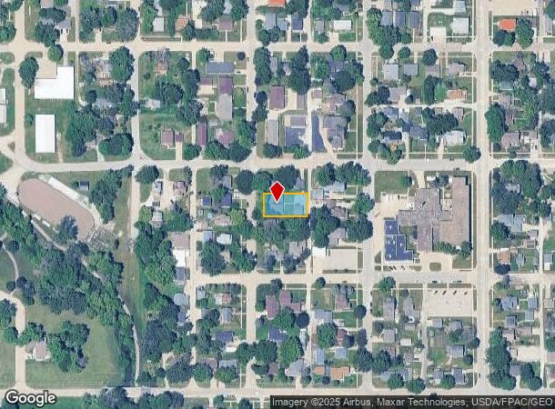 625 4Th St, Nevada, IA Parcel Map