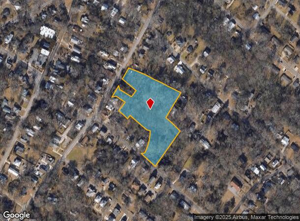  146 N Peter St, Athens, GA Parcel Map