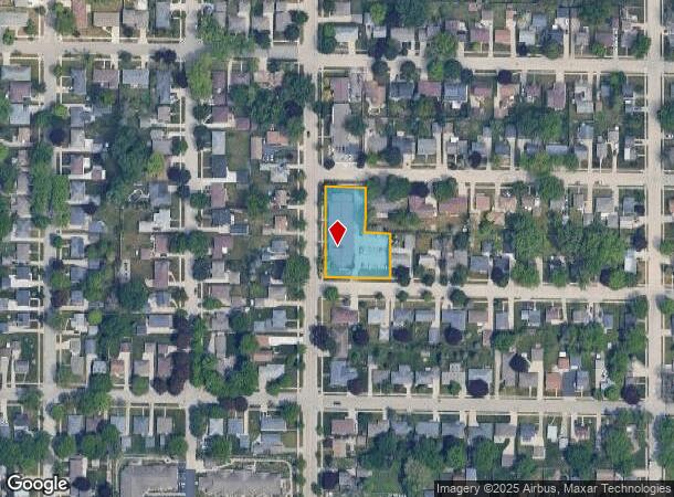 1606 N Mason St, Appleton, WI Parcel Map