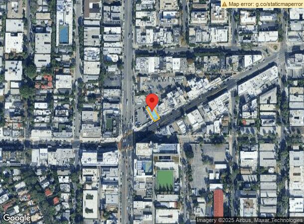  8483 Melrose Ave, West Hollywood, CA Parcel Map