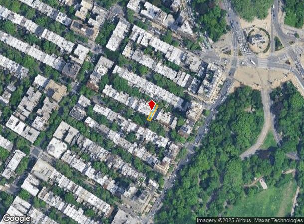 847 Carroll St, Brooklyn, NY Parcel Map