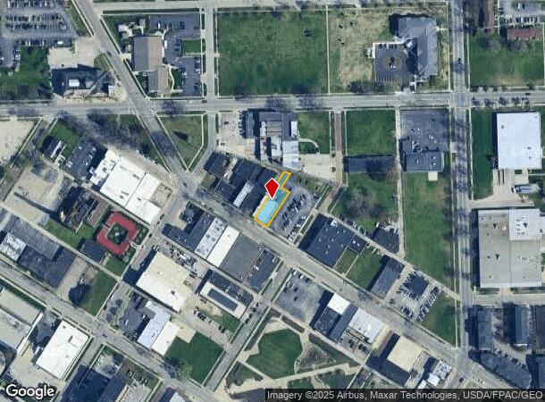 2014 Adams St, Toledo, OH Parcel Map