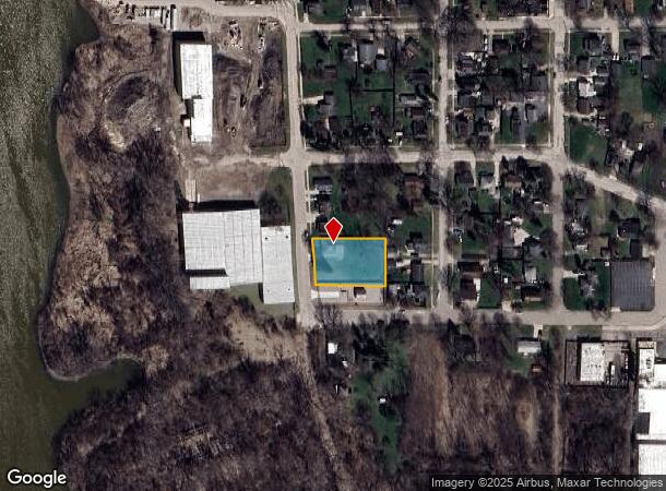1277 Harrison St, Bay City, MI Parcel Map