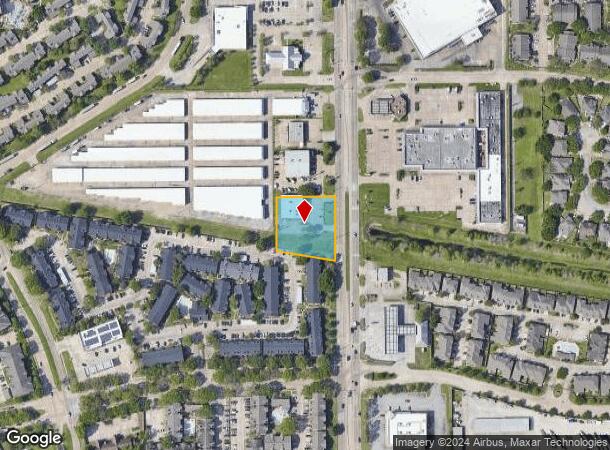  9101 Jones Rd, Houston, TX Parcel Map