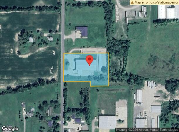  833 S Delaney Rd, Owosso, MI Parcel Map