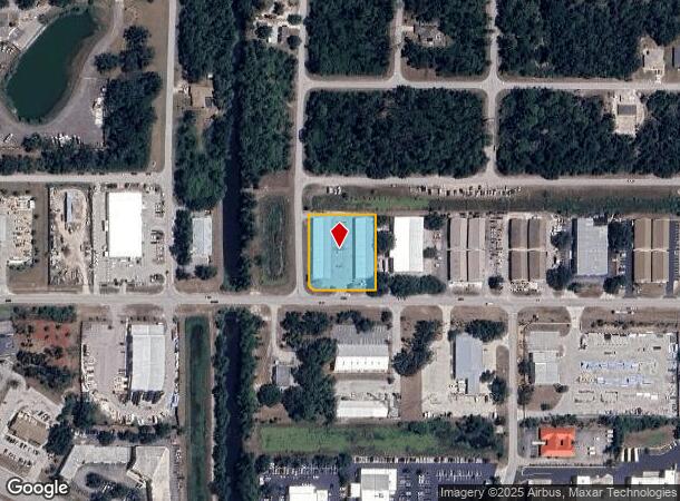  18200 Paulson Dr, Port Charlotte, FL Parcel Map