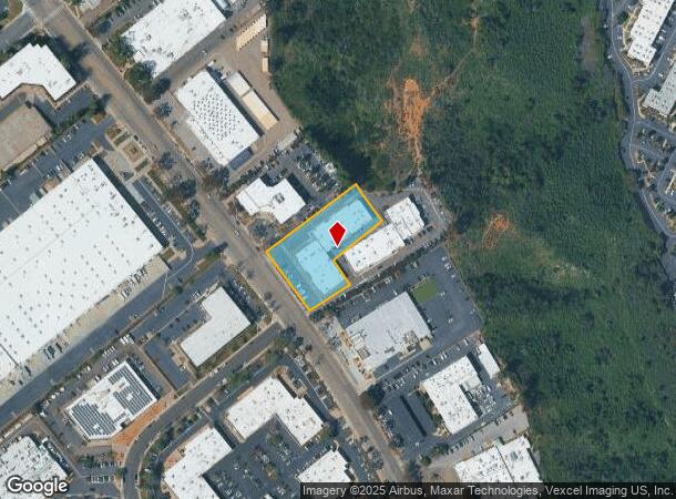 3949 Ruffin Rd, San Diego, CA Parcel Map