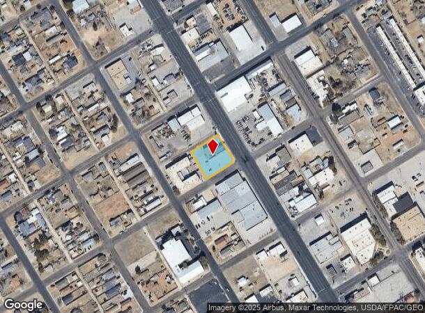 1201 N Grant Ave, Odessa, TX Parcel Map