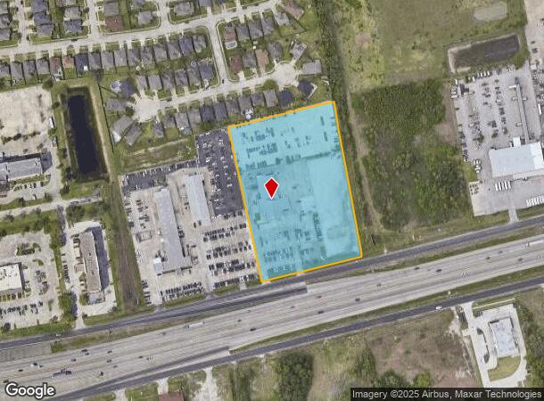  5333 East Fwy, Baytown, TX Parcel Map