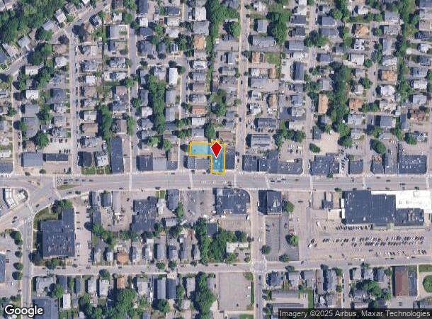 899 Main St, Waltham, MA Parcel Map