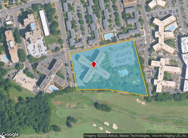 1201 S Courthouse Rd, Arlington, VA Parcel Map