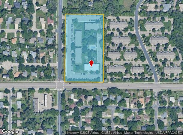 9901 Polk St Ne, Minneapolis, MN Parcel Map