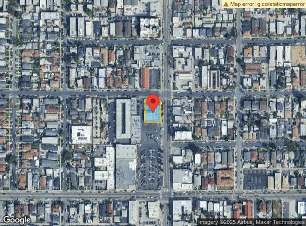  1000 W 43Rd St, Los Angeles, CA Parcel Map