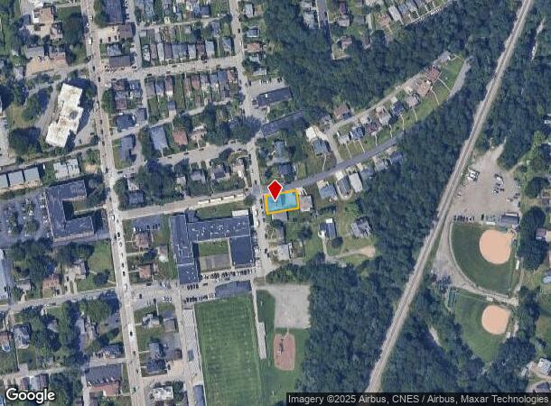  401 Franklin Ave, Carnegie, PA Parcel Map