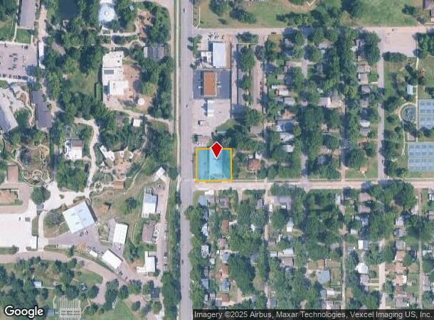  734 Sw Gage Blvd, Topeka, KS Parcel Map