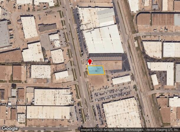  10840 Harry Hines Blvd, Dallas, TX Parcel Map