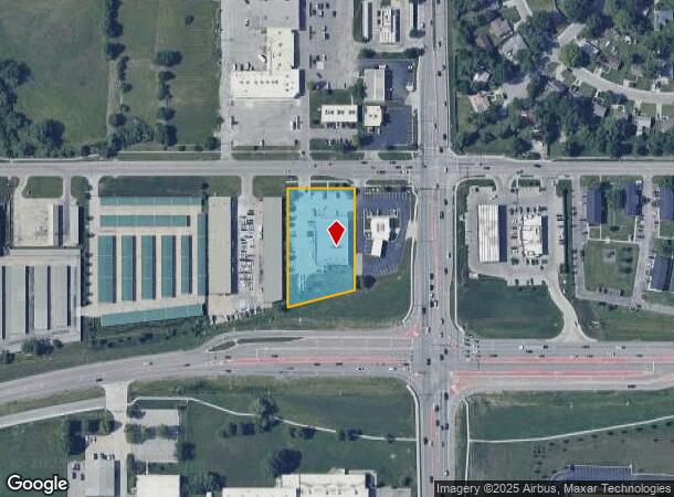 1115 W Dennis Ave, Olathe, KS Parcel Map