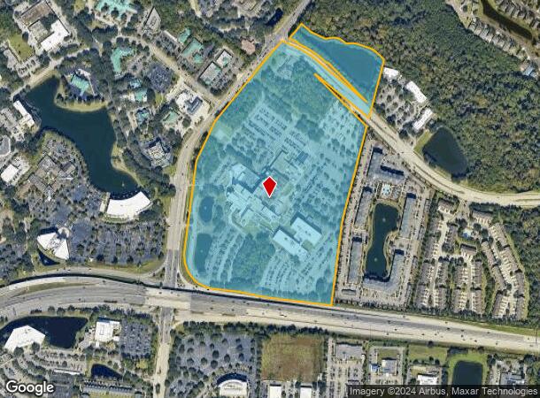  4051 W Belfort Rd, Jacksonville, FL Parcel Map