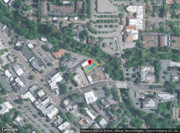 77 Front St, Danville, CA Parcel Map