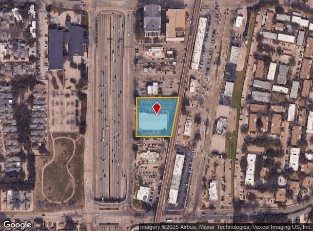 7814 N Central Expy, Dallas, TX Parcel Map