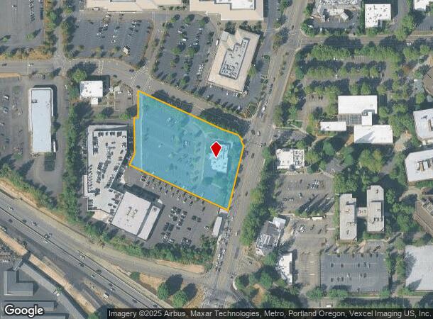 10205 Sw Washington Square Rd, Portland, OR Parcel Map