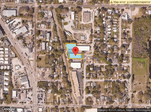  1646 Tilley Ave, Clearwater, FL Parcel Map