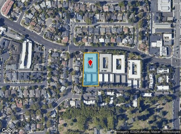  2676 Newhall St, Santa Clara, CA Parcel Map