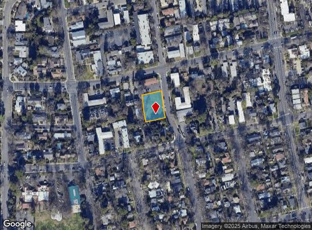 717 D St, Davis, CA Parcel Map