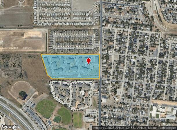 527 S Acme Rd, San Antonio, TX Parcel Map