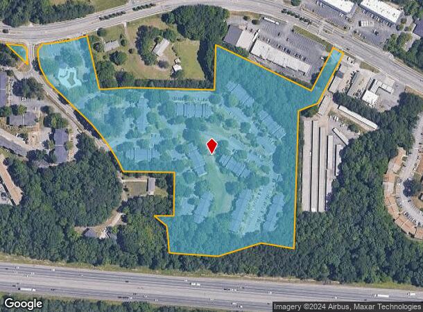  575 Riverside Pky, Austell, GA Parcel Map