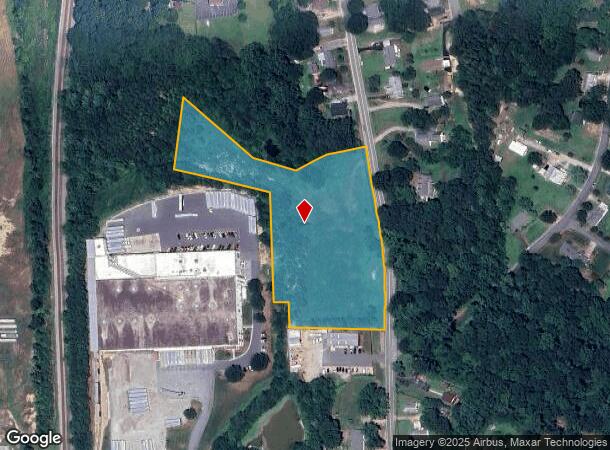 S Chapel St, Landis, NC Parcel Map