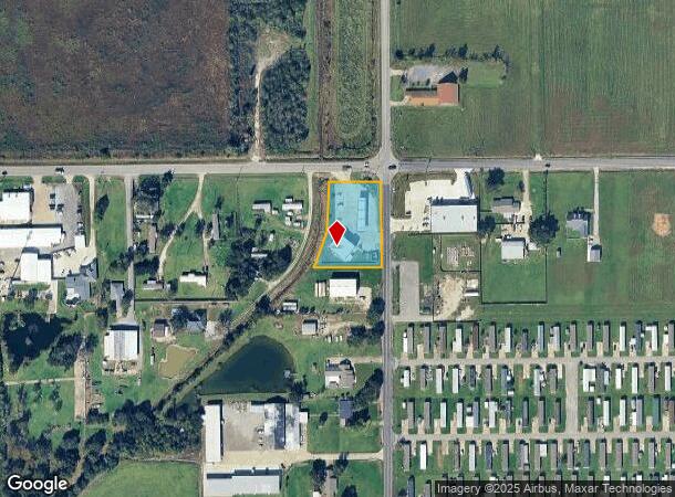 6830 Tom Hebert Rd, Lake Charles, LA Parcel Map