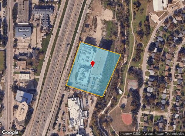  12222 N Central Expy, Dallas, TX Parcel Map