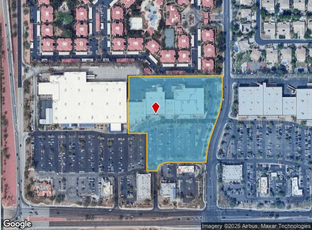 2840 W Chandler Blvd, Chandler, AZ Parcel Map