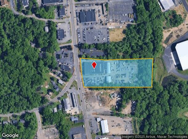 1782 Main St, Brockton, MA Parcel Map
