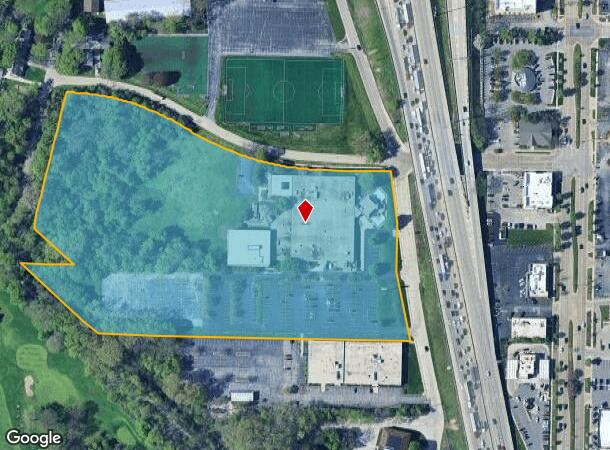 600 A B Data Dr, Milwaukee, WI Parcel Map