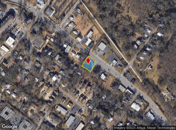  368 Oak St, Athens, GA Parcel Map