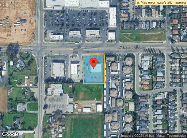  3707 W Shields Ave, Fresno, CA Parcel Map