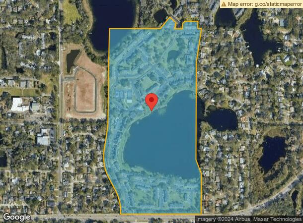  13401 Park Lake Dr, Tampa, FL Parcel Map