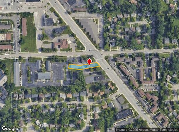 1829 W Stadium Blvd, Ann Arbor, MI Parcel Map