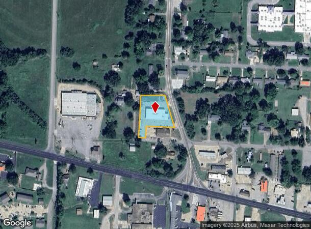 305 N 18Th St, Ozark, AR Parcel Map