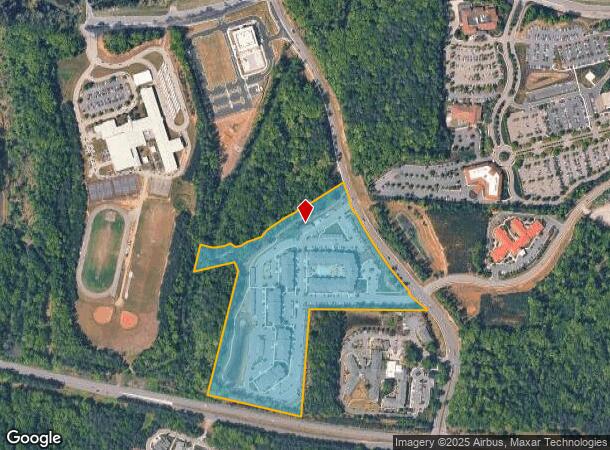  1910 Abberly Cir, Midlothian, VA Parcel Map