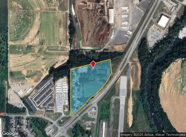  10 Brown Farm Rd Sw, Cartersville, GA Parcel Map