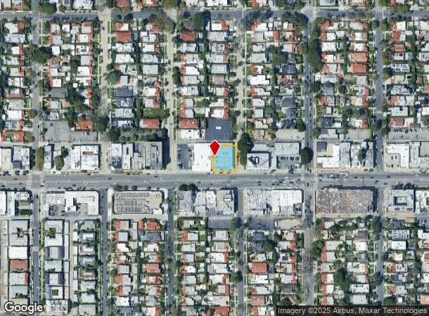  8151 Beverly Blvd, Los Angeles, CA Parcel Map