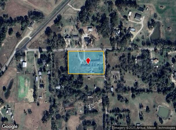 13812 Hiram Rd, Wills Point, TX Parcel Map