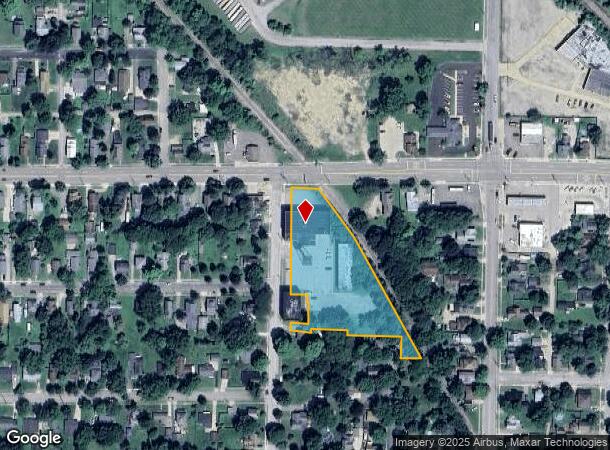 1231 W Main St, Owosso, MI Parcel Map