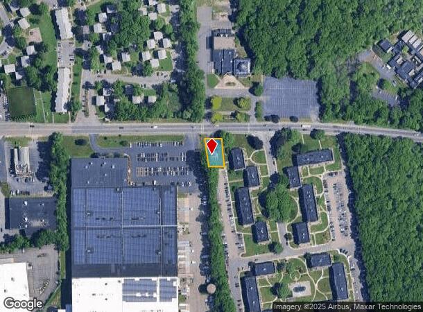  540 Oak St, Brockton, MA Parcel Map